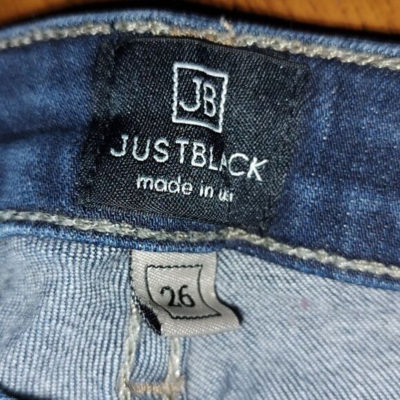 Just Black JB The Ultimate Dark Wash Skinny Women's Jeans Size 26 - Picture 7 of 8